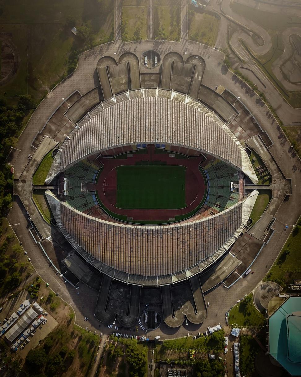 Summit Athletic Stadium Aerial